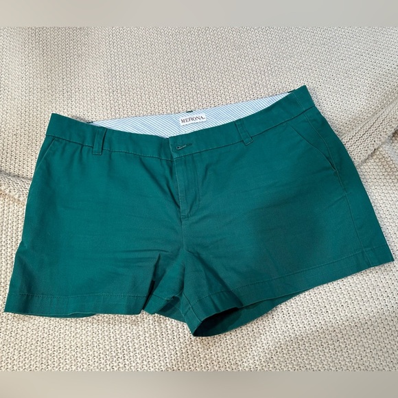 Merona Women's Shorts Green - Picture 4 of 7